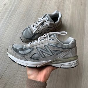 Gray New Balance 990 Sneakers